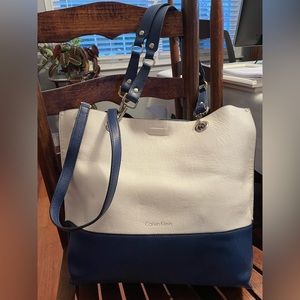 Calvin Klein reversible tote